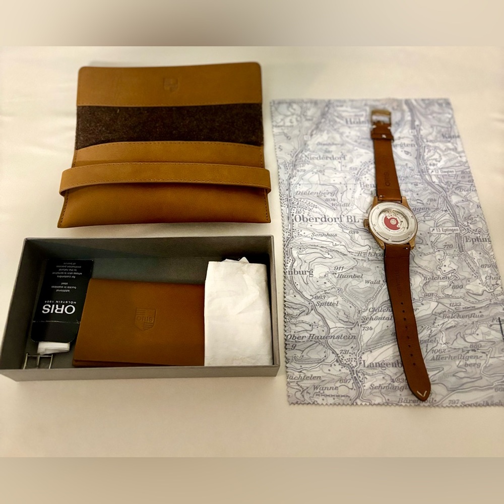 Oris Watch; Big Crown Pointer Date 80th Anniversary Edition.